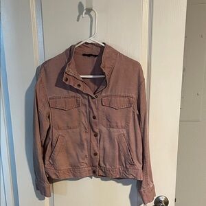 Women's Pink Utility Jacket